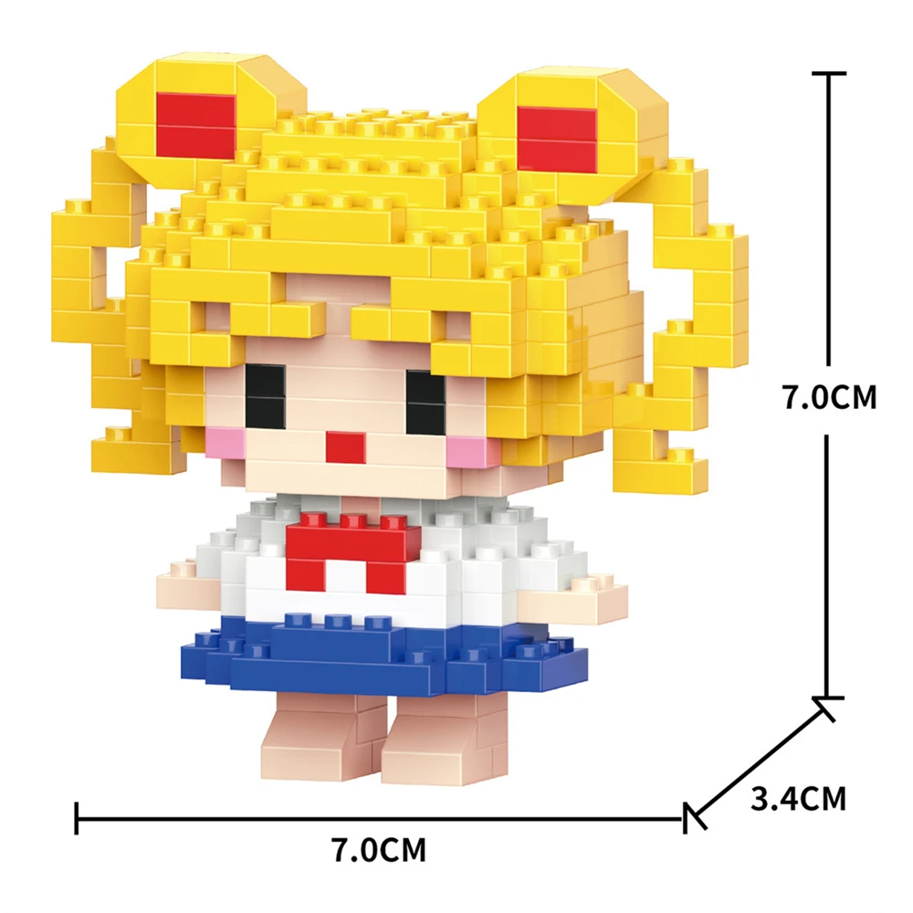 Cartoon Anime Sanrio Kawaii Kuromi Spons Kurome Blokken FunnyJoy Muis Bouwstenen Pop Speelgoed Kinderen Verjaardagscadeau