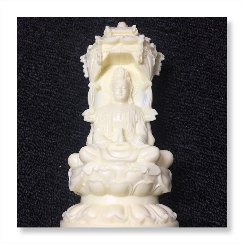 Resin Guanyin, Ru Laifo, Di Zangwang Three-sided Buddha statue Modern art sculpture High quality home room feng shui statue