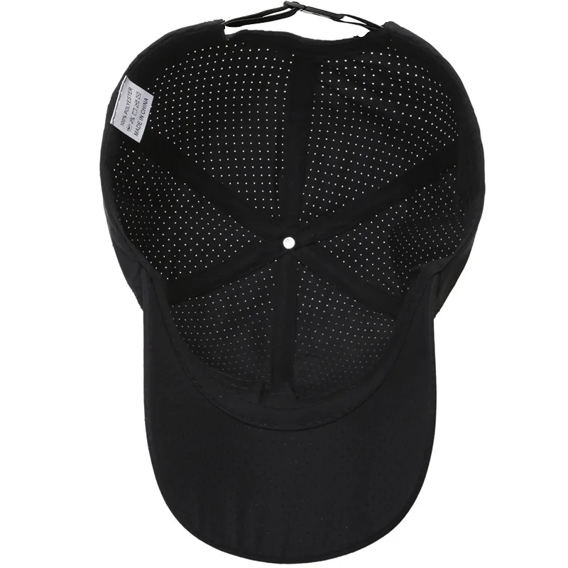 Gorra de pesca para hombre, gorra de béisbol con protección solar transpirable de malla deportiva de secado rápido para verano al aire libre, gorra