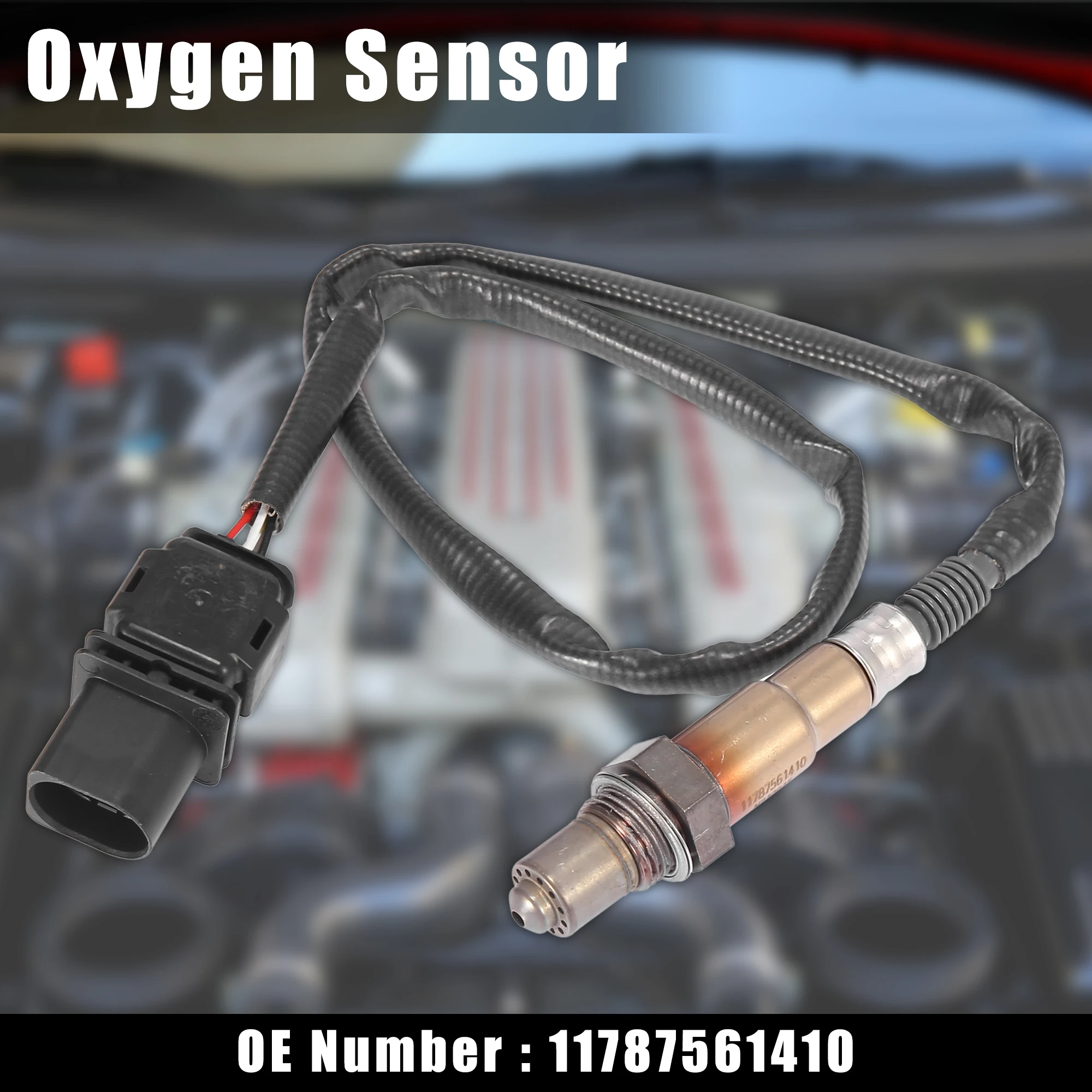 X Autohaux Auto Lambda Oxygen Sensor 11787561410 for BMW X5 550/650/750i/Li Exhaust Gas Air Fuel Ratio O2 Sensor Car Accessories