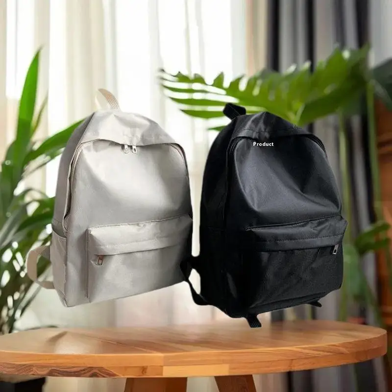 Simple Casual Backpack Large Capacity School Bag Travel Commuting Unisex Backpack Daily Laptop Knapsack Birthday Holiday Gifts