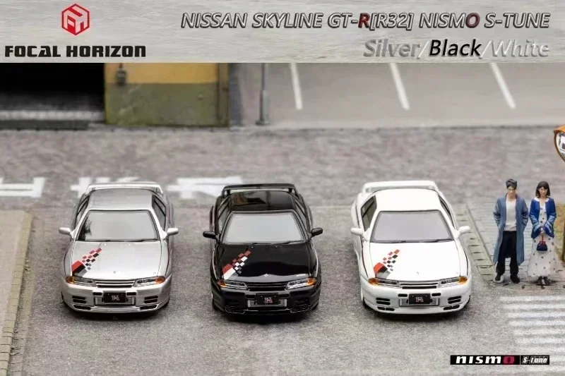 Focal Horizon FH 1:64  Skyline GT-R32 Nismo S-Tune Livery limited699 Diecast Model Car