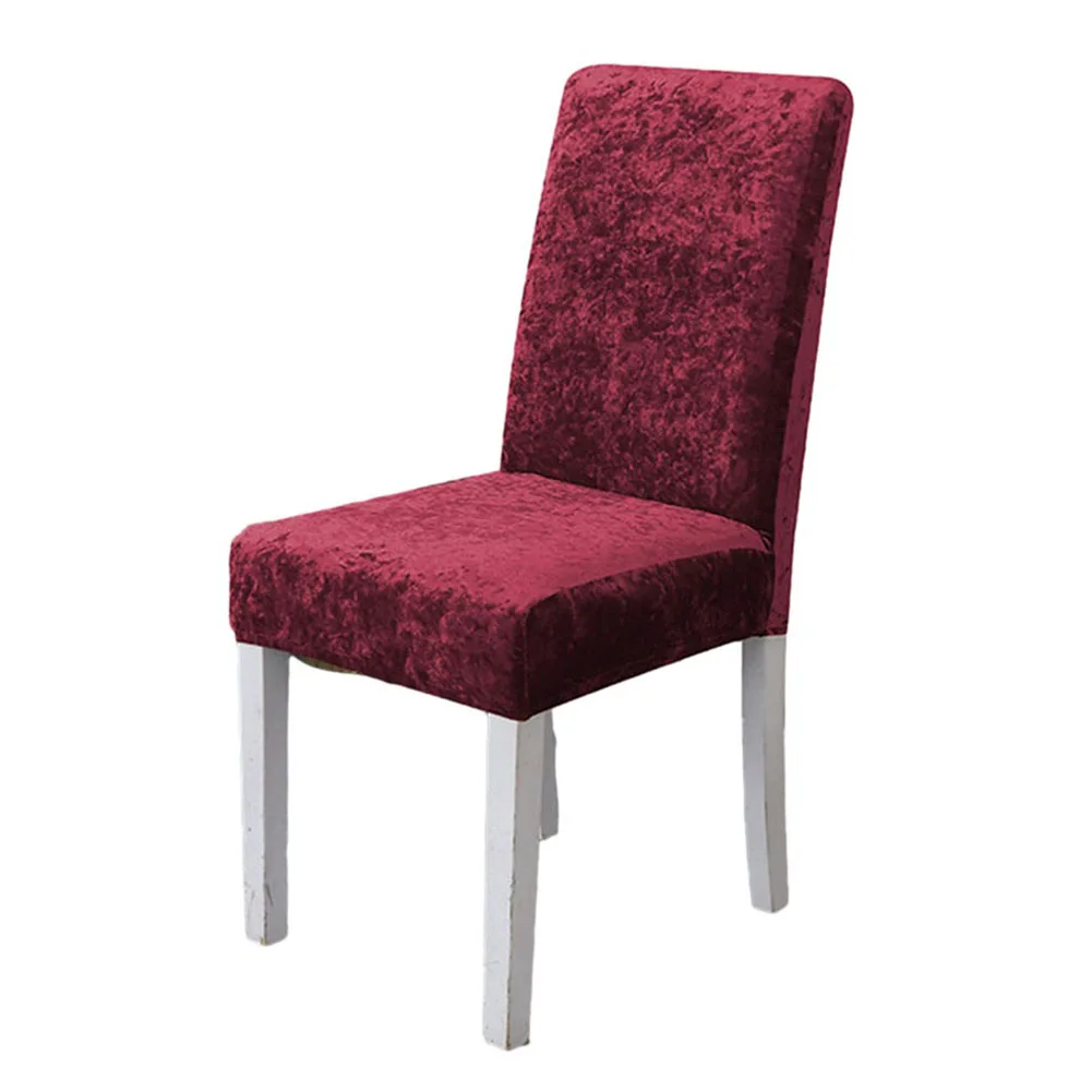 Stain Resistant Elastic Chair Covers Velvet Slipcovers Easy to Clean and Maintain Enhance Your Seating Experience