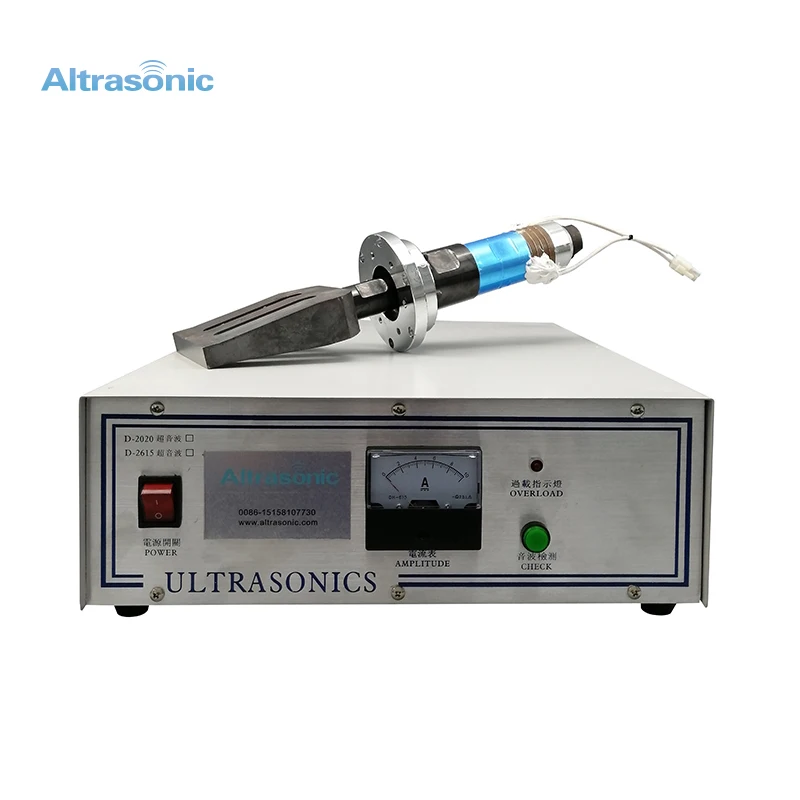 Surgical mask making high quality used device 20khz plastic welder ultrasonic welding machine