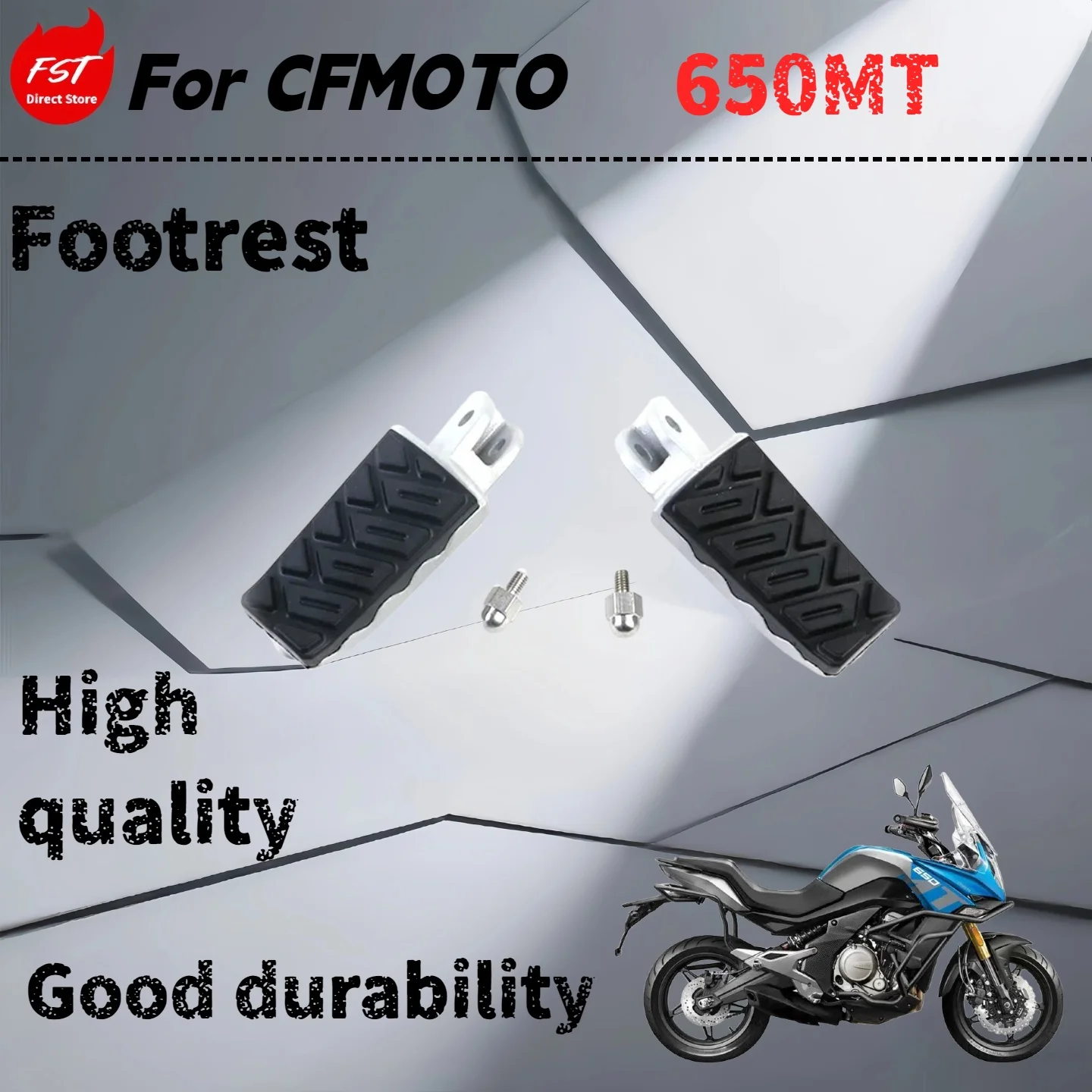 

For CFMOTO 650MT motorcycle original accessories left front right front pedal assembly footrest durable
