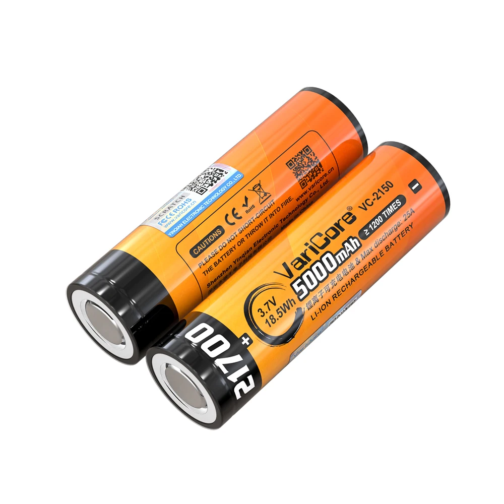 2022 NEUE LiitoKala Lii-48S 3,7 V 21700 4800mAh li-lon Akku 9,6 A power 2C Rate Entladung ternären lithium-batterien