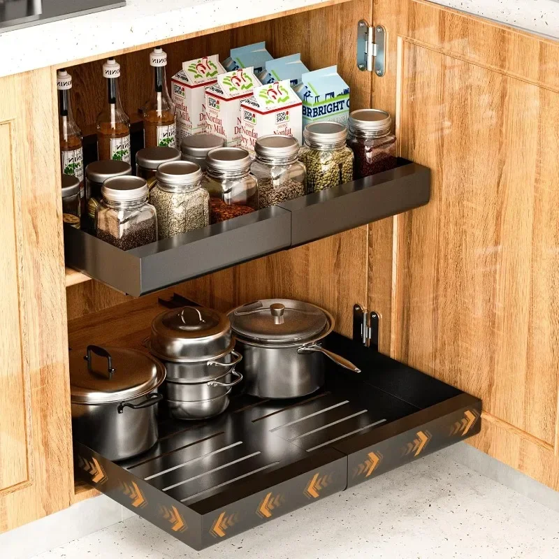 

Выдвижной шкаф-органайзер massooan, выдвижные ящики с клейкой нано-пленкой, выдвижные ящики для хранения