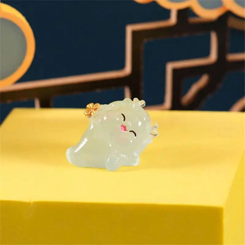 مضيئة المشهد الصغير مصغرة التماثيل الراتنج الحرفية البسيطة الجنية نموذج حديقة الحلي ديكور #6