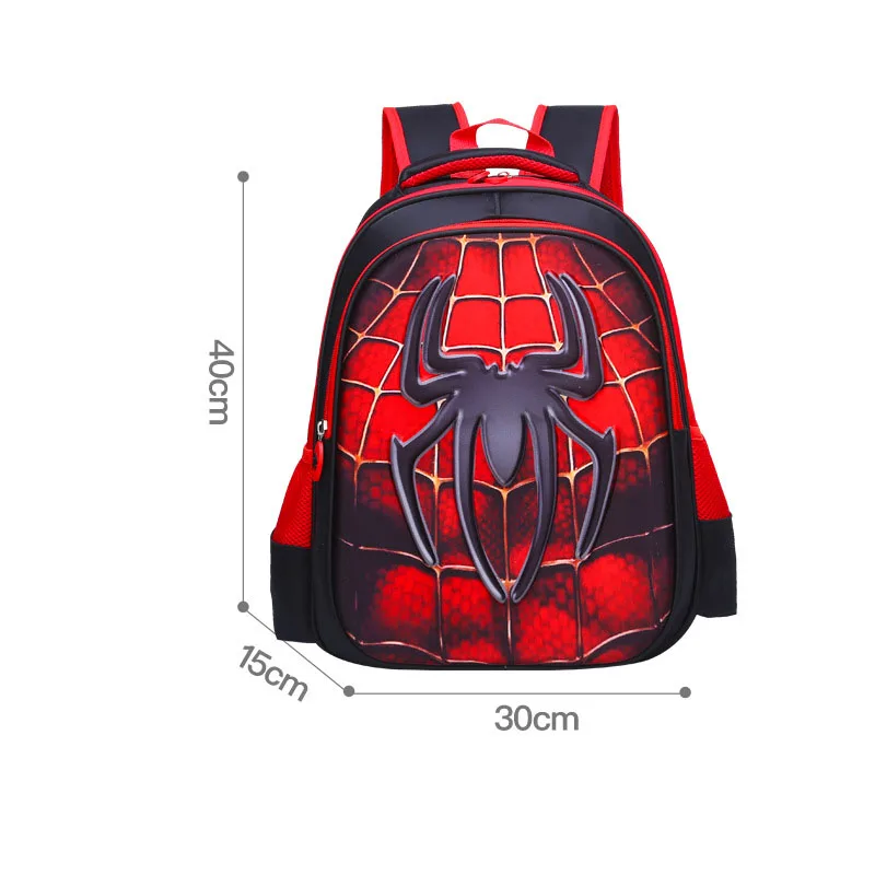 Superheroes Backpacks Student Schoolbag Spiderman School Bags Kindergarten Backpack for Boys Travel Shoulders Bag Gift