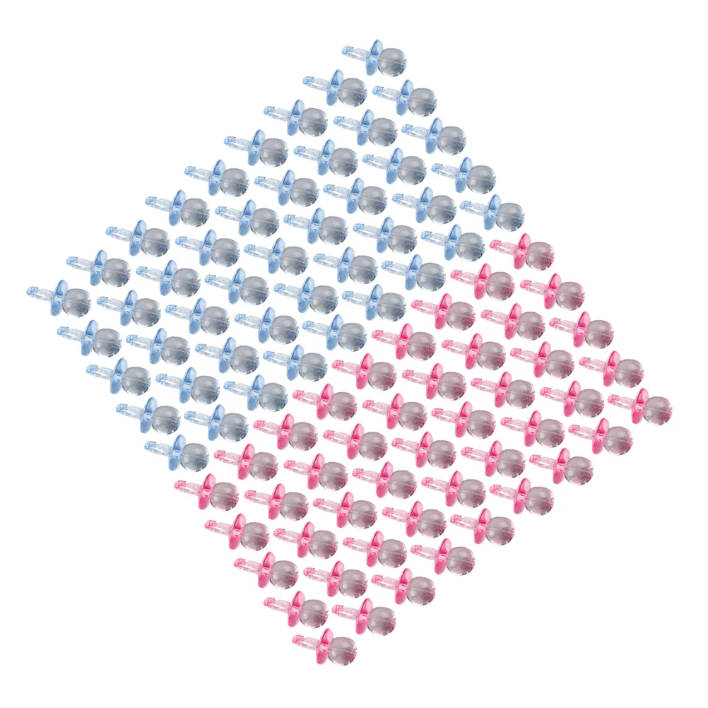 100pcs Acrylic Pacifiers Pacifier Baby Playthings