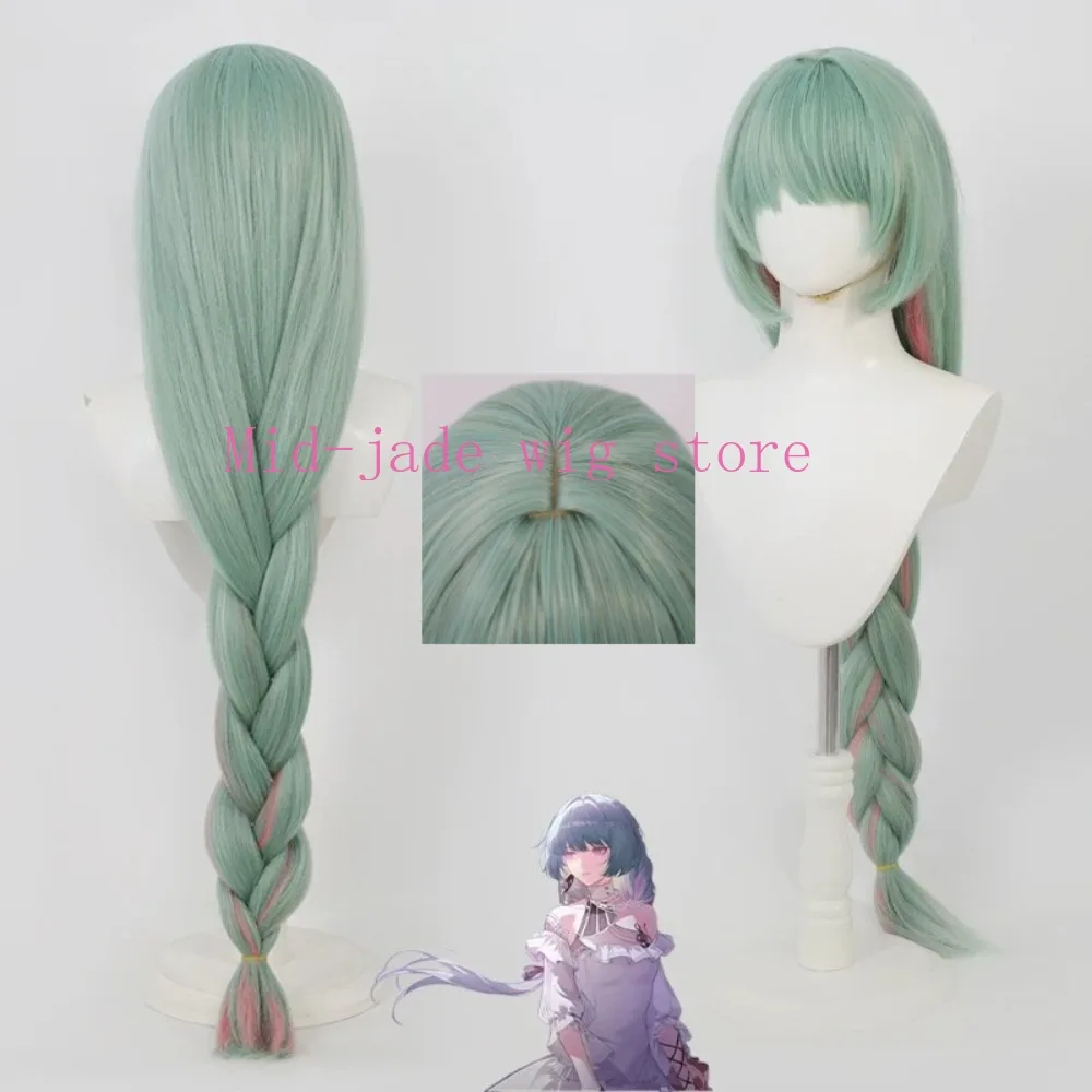 Phrolova White Dress Cosplay Wig Highlight Hair for Spring Festival Game Expo and Photography view 2