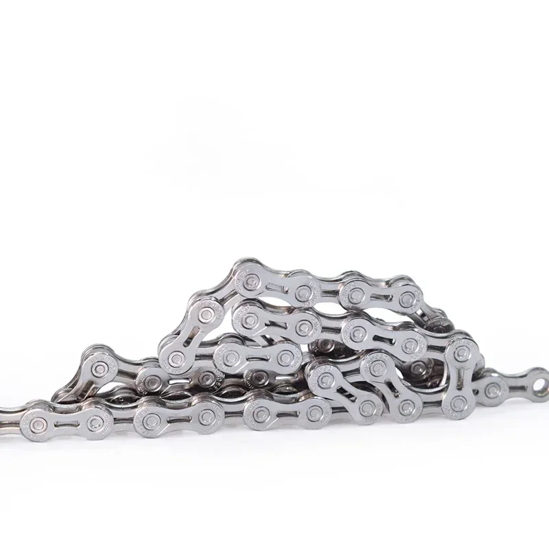 Rookoor Bicycle Chain 6 7 8 9 10 11 Speed Velocidade Titanium Plated TI Gold Silver Mountain Road Bike MTB Chains Part 116 Links