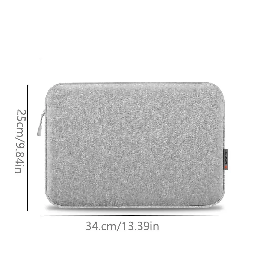 حقيبة كمبيوتر محمول مقاومة للصدمات، خفيفة الوزن، لون سادة، حقيبة يد للكمبيوتر، حماية متعددة الطبقات، حقيبة واقية للكمبيوتر اللوحي مقاومة للاهتراء