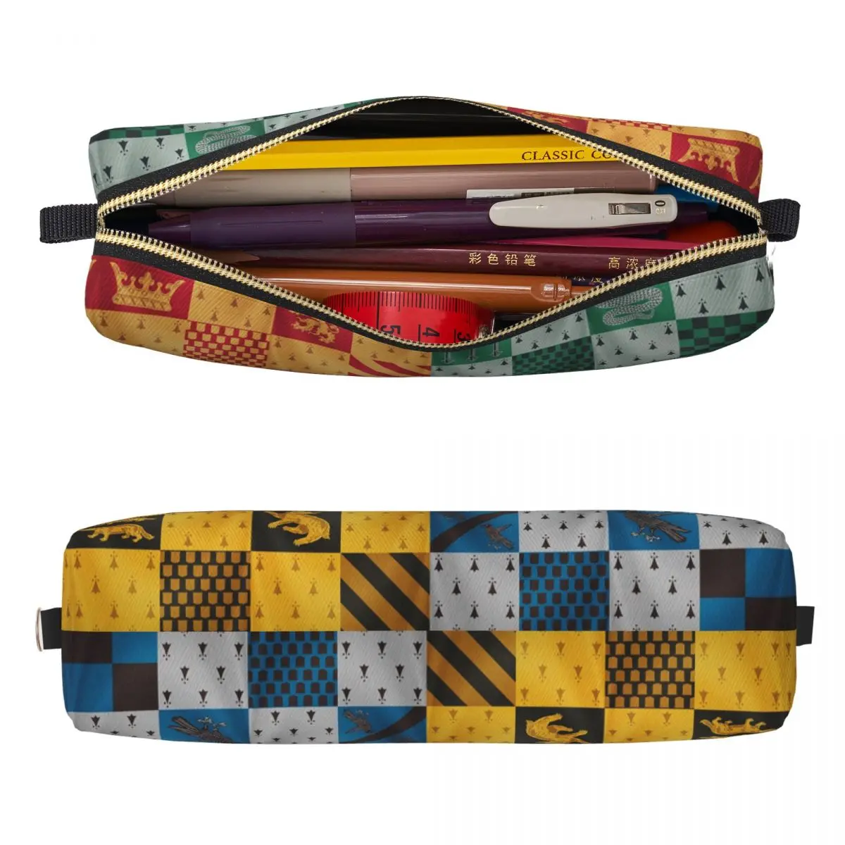 Волшебный волшебник, палочка, пенал, ручка для студентов, большие сумки для хранения, школьные принадлежности, канцелярские принадлежности на молнии