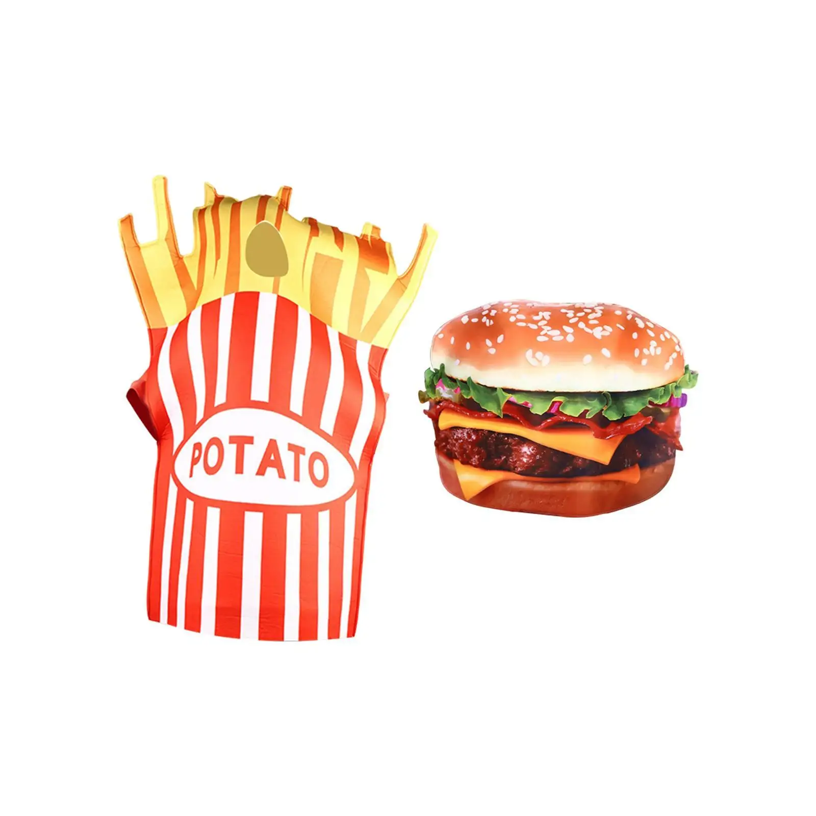 Disfraces de comida Mono Accesorios Suministros Ropa divertida Decorativa Fancy