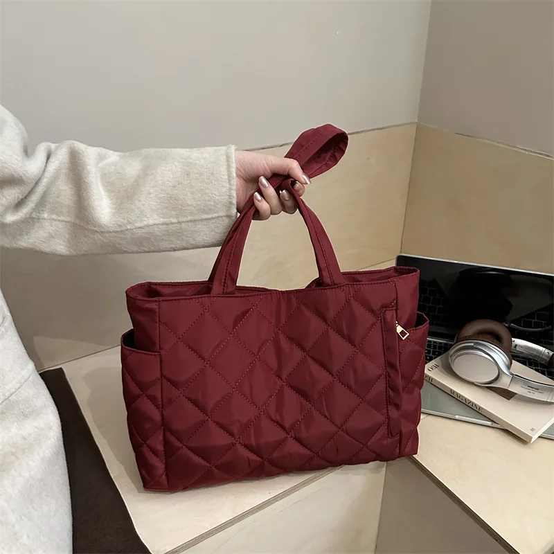 bolsa-de-ombro-de-nailon-quadrada-outono-inverno-novas-mulheres-acolchoadas-sacola-leve-casual-moda-diamante-trelica-bolsa