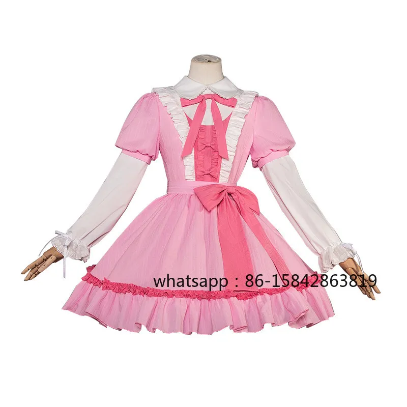 Cos Stocking Dating Pink Dating Outfit Full Set of Two-dimensional Cosplay