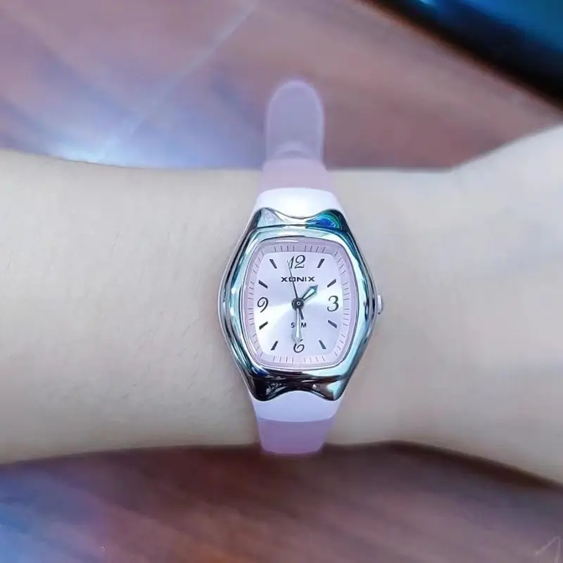 XONIX Accurate Korean Edition Fashion Simple Waterproof Little Girl Cute Watch Children's Quartz Pointer Watch