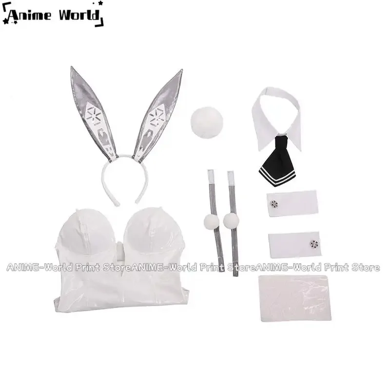 

New Goddess of Victory: Nikke Blanc Bunny Girl Cosplay Costume Halloween Costumes VVEHD2025