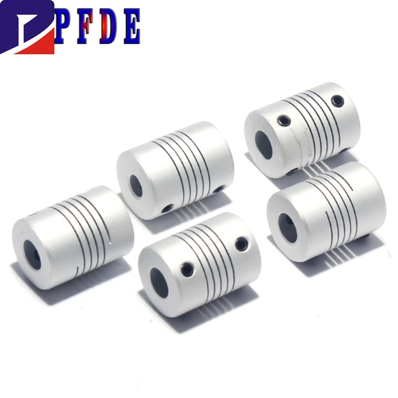 10pcs D19L25 Coupler Flexible Coupling For Aluminum Z Axis CNC Stepper Motor Connector Of 3D Printer image 6