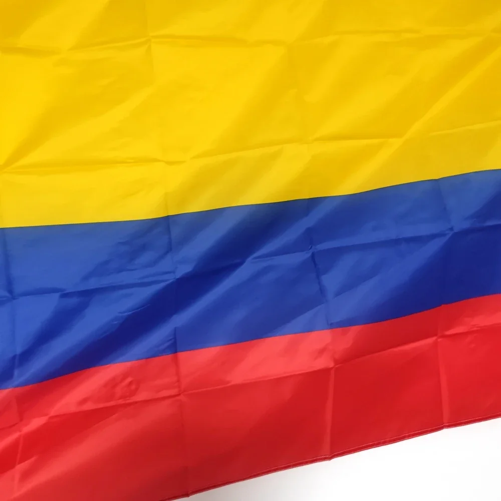 Colombia Flag for Indoor and Outdoor, Polyester Banner, Home Decoration, 90x150cm