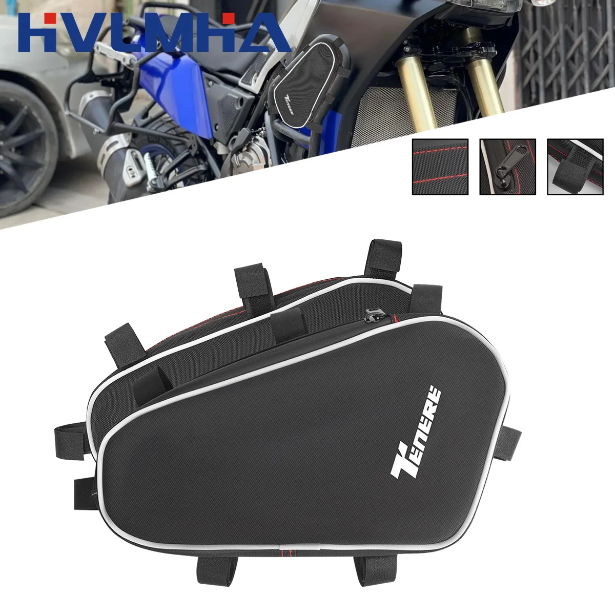 

Motorcycle Frame Crash Bar Bag For Yamaha Tenere 700 XTZ700 2019 - 2022 Waterproof Tool Repair Storage Bag Accessories