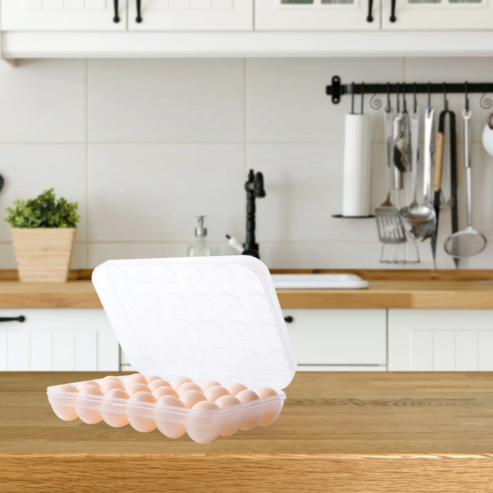

Egg Carton Holder Tray Container Organizer Drying Case Fresh Storage Automatic Boxes