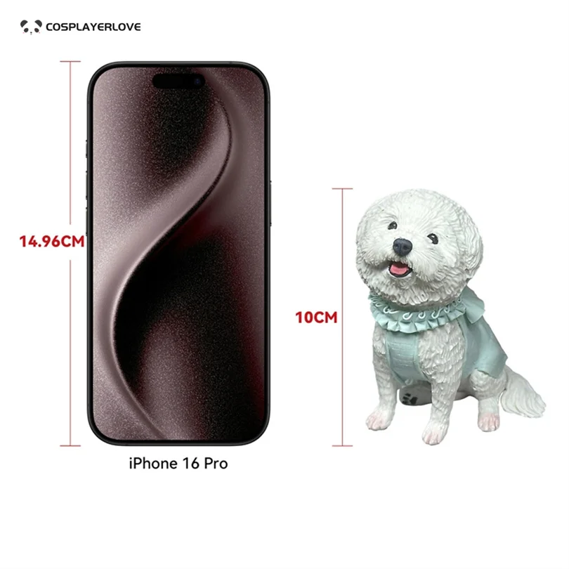 Personalización hecha a mano DIY foto mascotas accesorios de utilería estatua de yeso regalo de comemoración personalizado