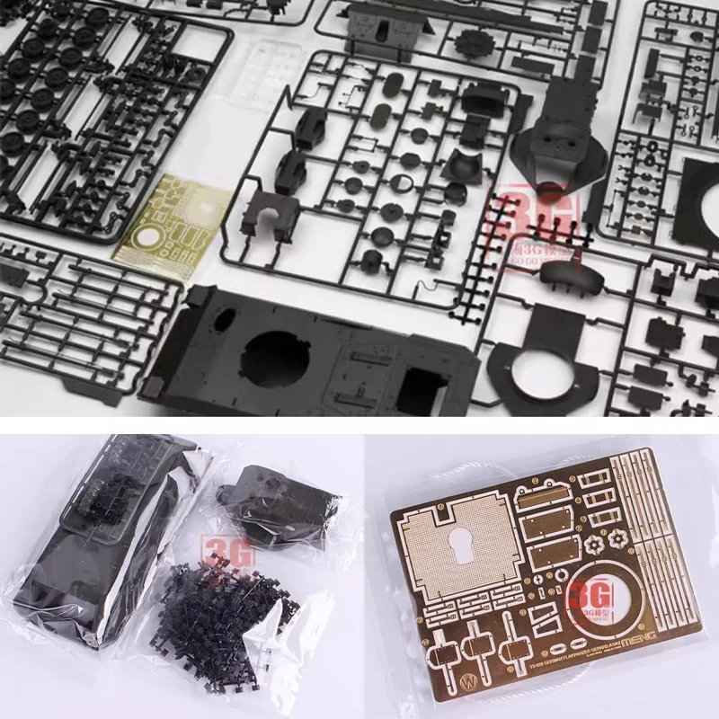 MENG TS-030 German Flakpanzer Gepard A1/A2 Bundeswehr SPAAG 1/35 Military Assembled Scale Model Kit DIY Toys, Collectible Gifts