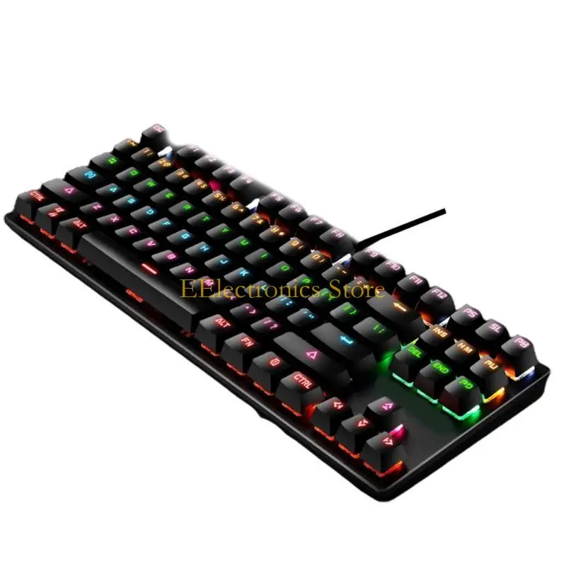 

B03C Blue Switch Mechanical Keyboard with Keys LED Backlit for Ideal for Gam