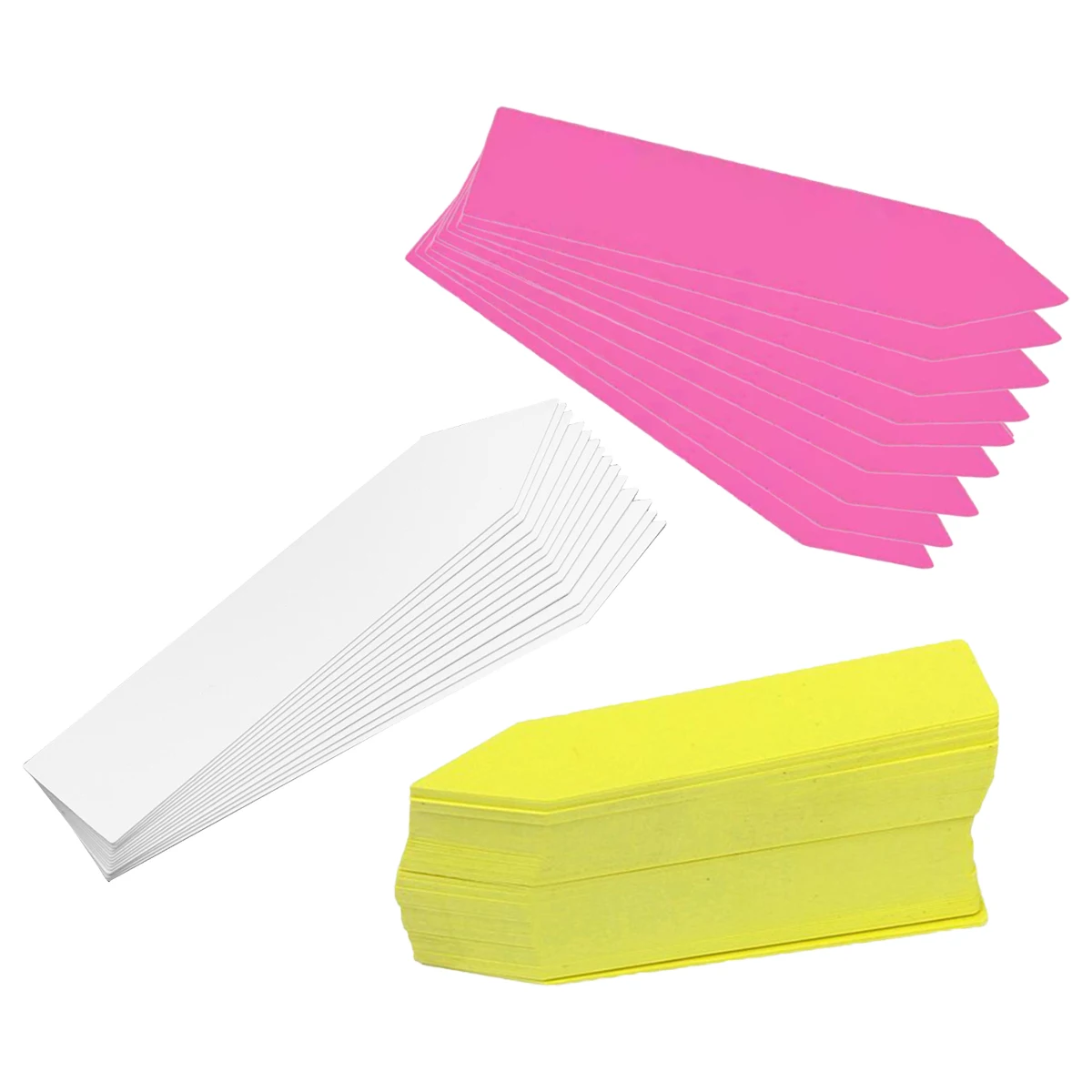 

300 Pcs Plastic Plant Tags Waterproof Multicolor Garden Stake Labels for Fruit Trees Seedlings Flowers Greenhouse Pot Experiment