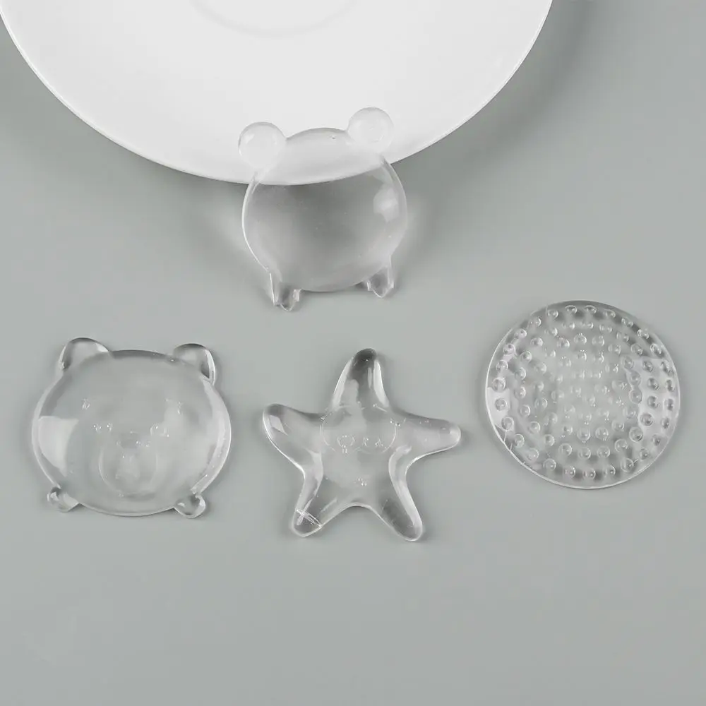 Rubber Crash Wall Transparent Protection stickers Handle Bumpers Anti Collision pads Door Stops