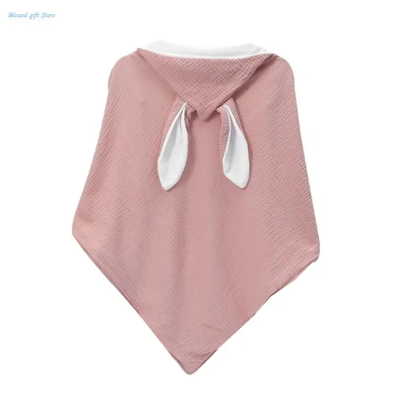 Baby Wrap Blanket Beach-Towel Hooded Cotton Bath Towel Fast-Dry Newborn Bathrobe