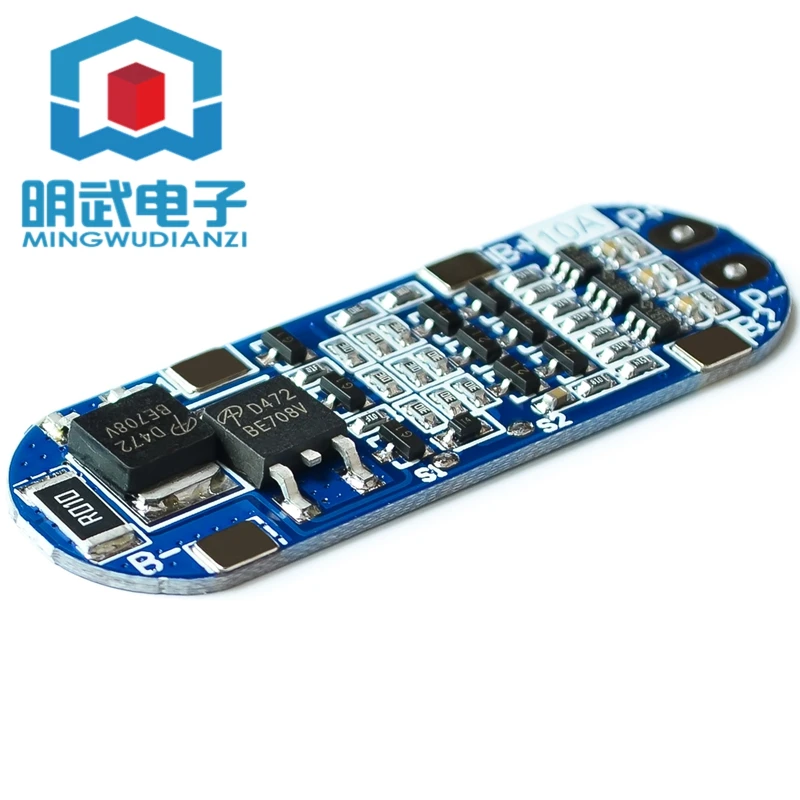 3 Strings Of 11.1V 12V 12.6V Lithium Battery Protection Board With Overcharge Discharge Short Circuit Function 10A Current Limit