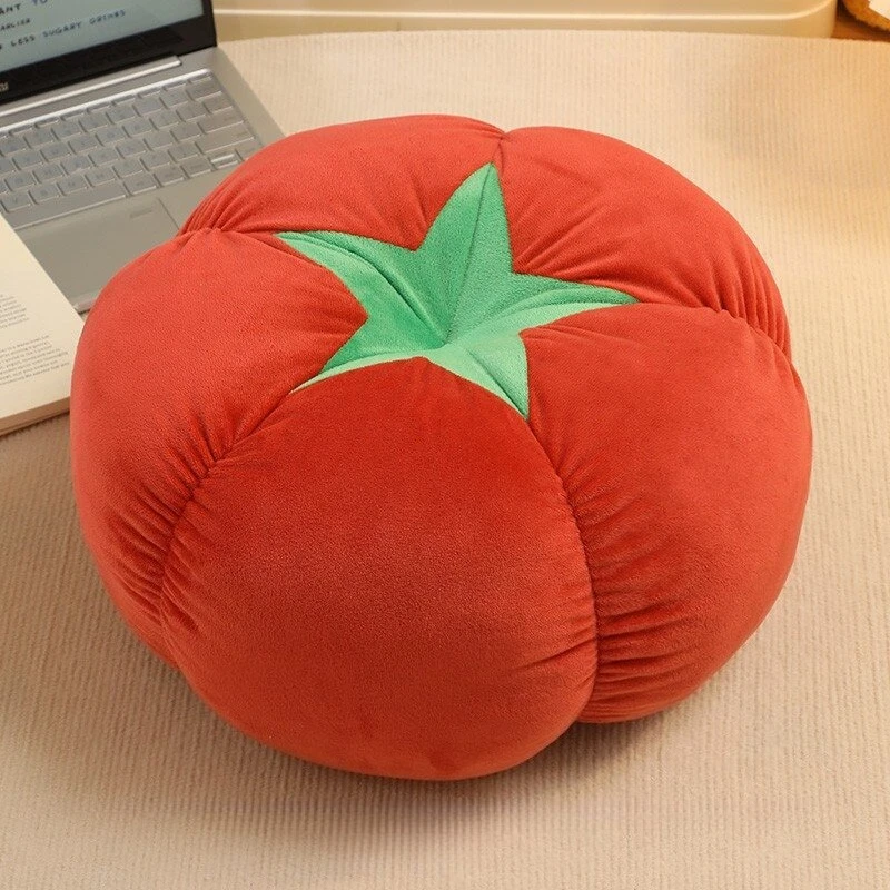

portable comfortable ottoman entrance Cute tomato low stool creative designer tabouret pliant portable living room furniture