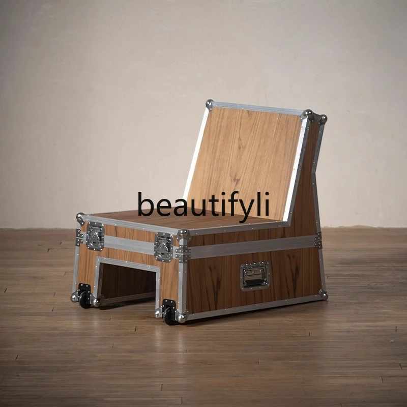 

Air box leisure chair badass series wheelchair storage all-aluminum hemming retro nostalgic style