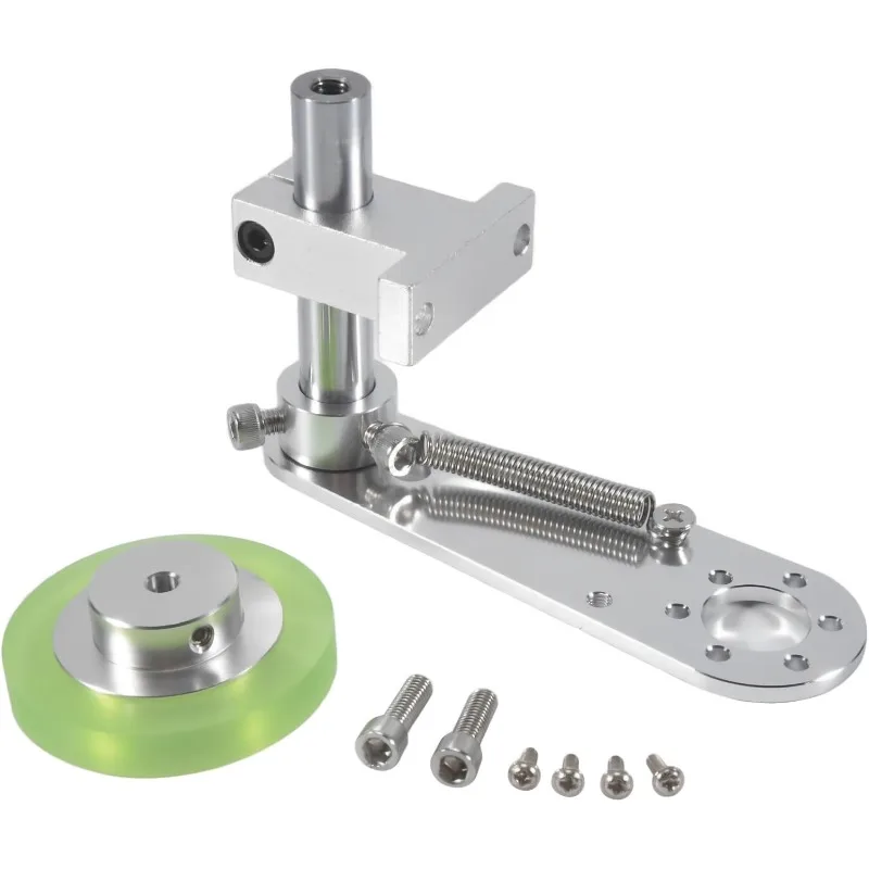 For E6B2 TRD OVW2 E40S6 Rotary Encoder T-Type Mounting Bracket Synchronous Metering Wheel Rubber Wheel