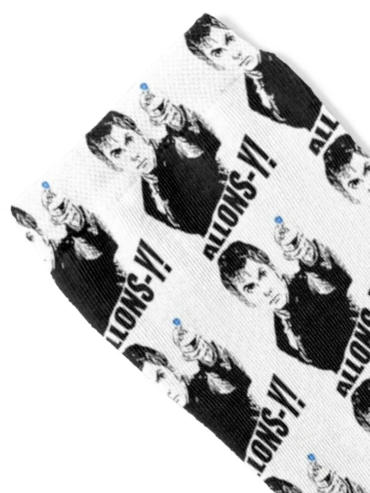 allons-y! Socks hiking funny gifts retro golf Socks Male Women's