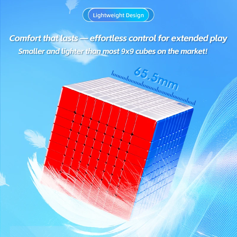 MoYu Meilong 9x9 V3 Magische Kubus MoYu Meilong 9x9 V3M Core-Ball Speed Cube puzzel Speelgoed Kid Gift Cubo Magico Educatief Speelgoed