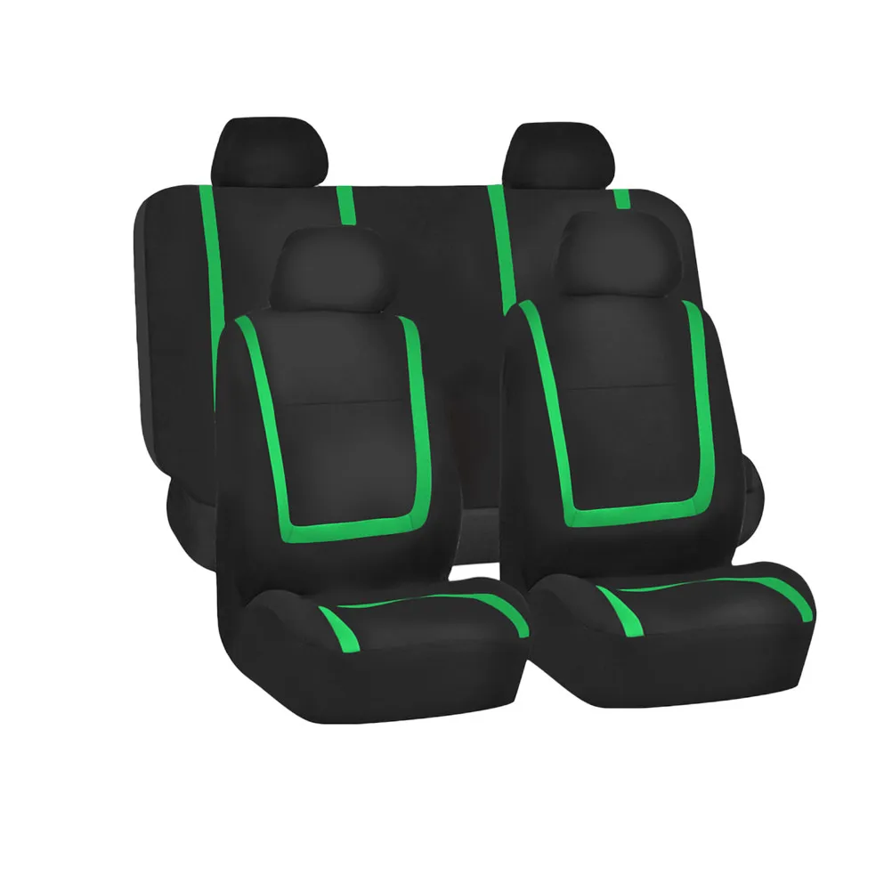 

9Pcs Car Seat Cover Universal Fit Heavy Duty Wear Resistant Auto Seat Protector Modern Simple Design for Cars Trucks Suvs
