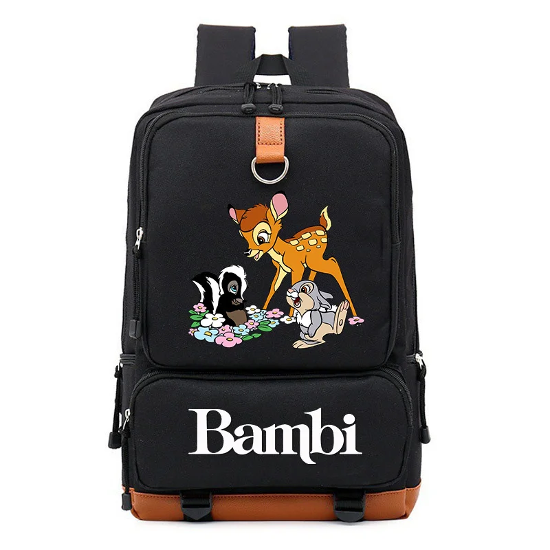 

Cartoon Disney Bambi Backpacks For Boys Girls School Bags Rucksack Teenagers Children Daily Travel Backpack Mochila