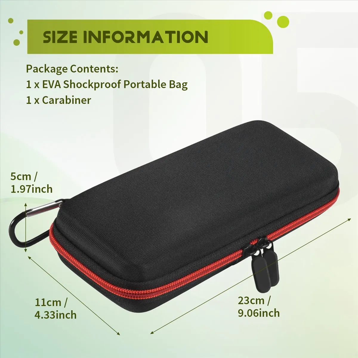 [N82R] Hard EVA Travel Bags Portable Case for Mi Power Bank 3 20000MAh Cover Portable Battery PowerBank Phone Bag