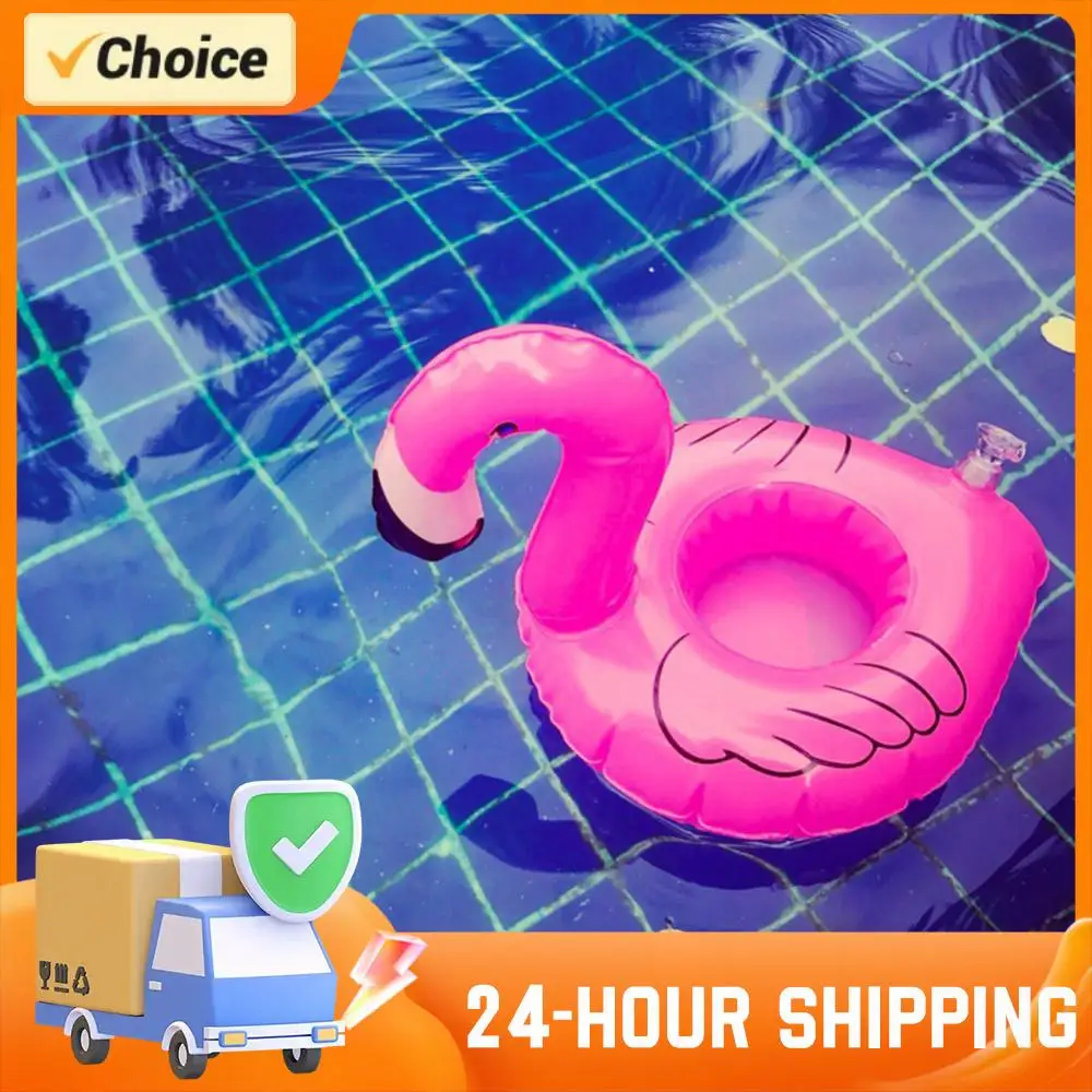 1-10PCS Pool Party Pool Floaties Bar Coasters Swimming Pool Float Inflatable Drink Holders Inflatable Cup Coasters Drink Floats