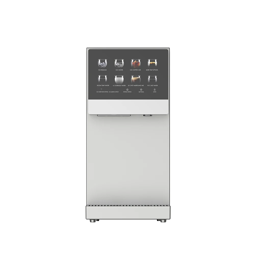 Desktop Ice Maker Water Machine with Cooling Heating and Purification for Family Kitchen Use