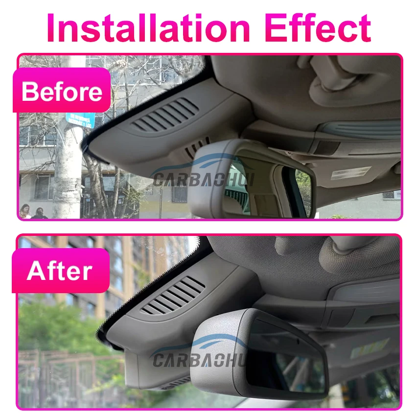 For Mercedes Benz E Class W212 C207 C Class W204 C63 C204 2009-2016 4K Dash Cam for Car Camera Recorder Dashcam WIFI Car Dvr