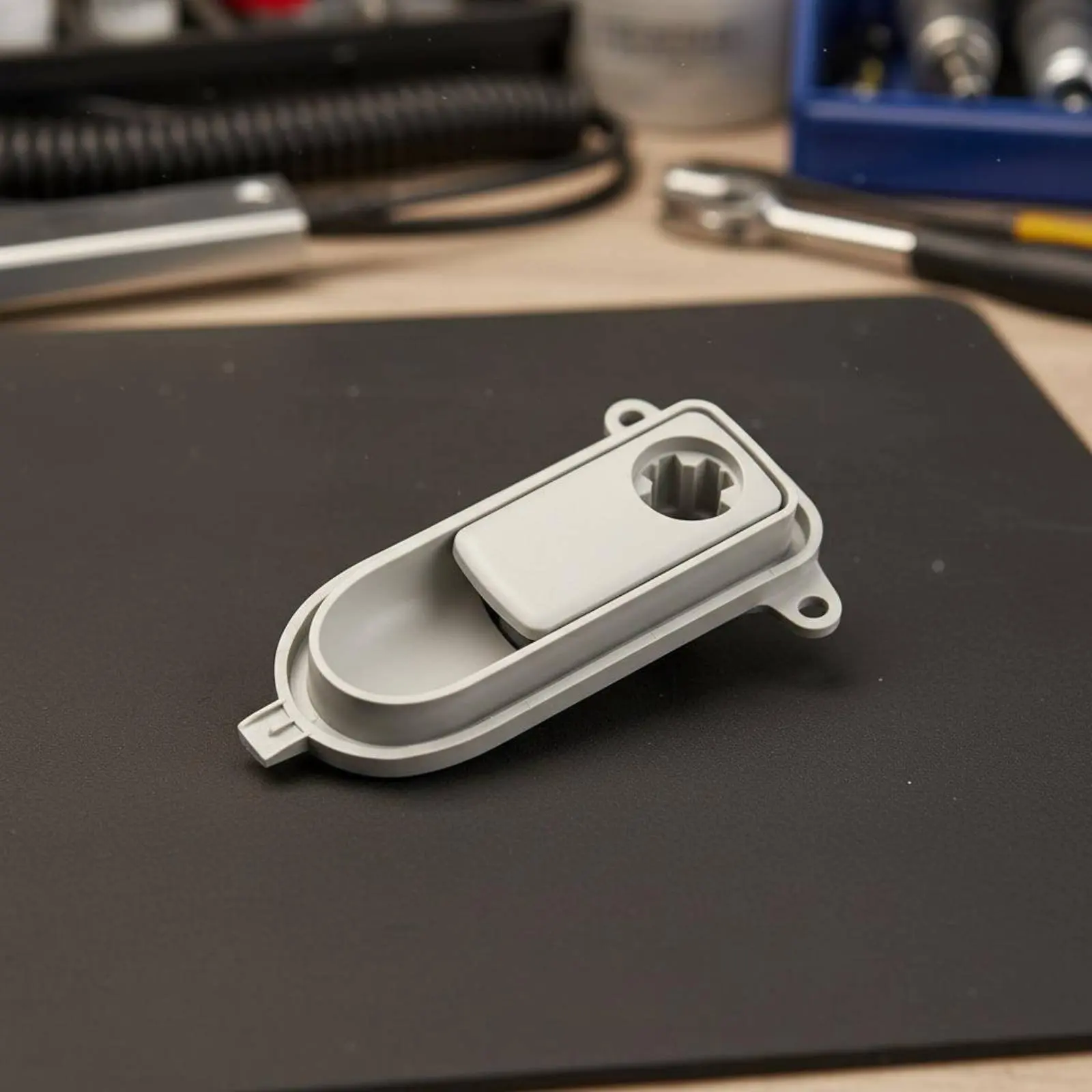 

Ручка замка бардачка оригинального размера, защелка для отсека хранения, застежка для автомобильного бокса, не требующая разрушения поверхностей