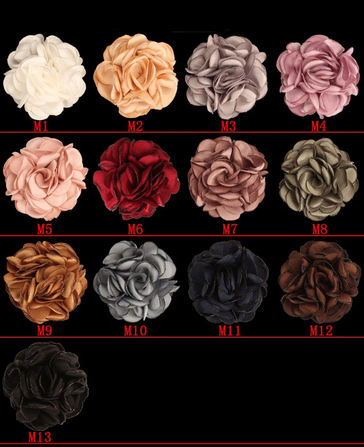 26 PCS/lot , 2023 New Burned Edges Flower Lapel Pins, Mens Wedding Boutonniere, Suit Accessories