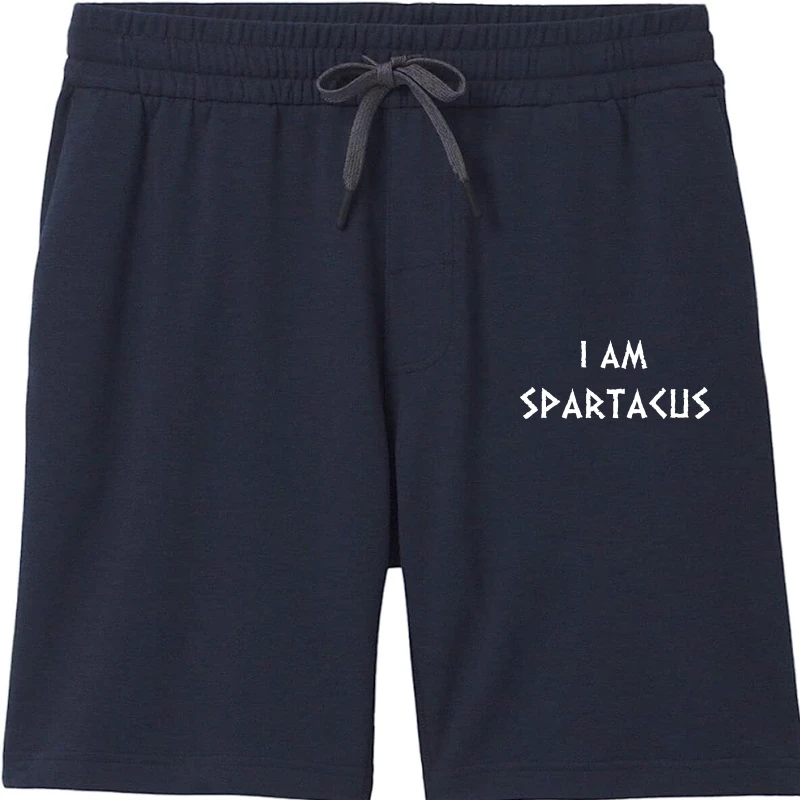 

Шорты I Am Spartacus в стиле ретро для мужчин, забавные хлопковые для детей и взрослых, модные для отдыха