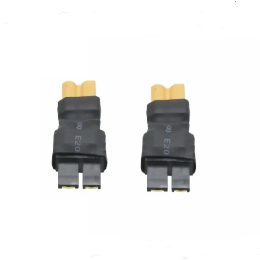 2 Pcs XT30 Male Female to Deans T Plug TRX Traxxas EC5 EC2 Male Female Connector Plug Adapter for RC Model Battery ESC