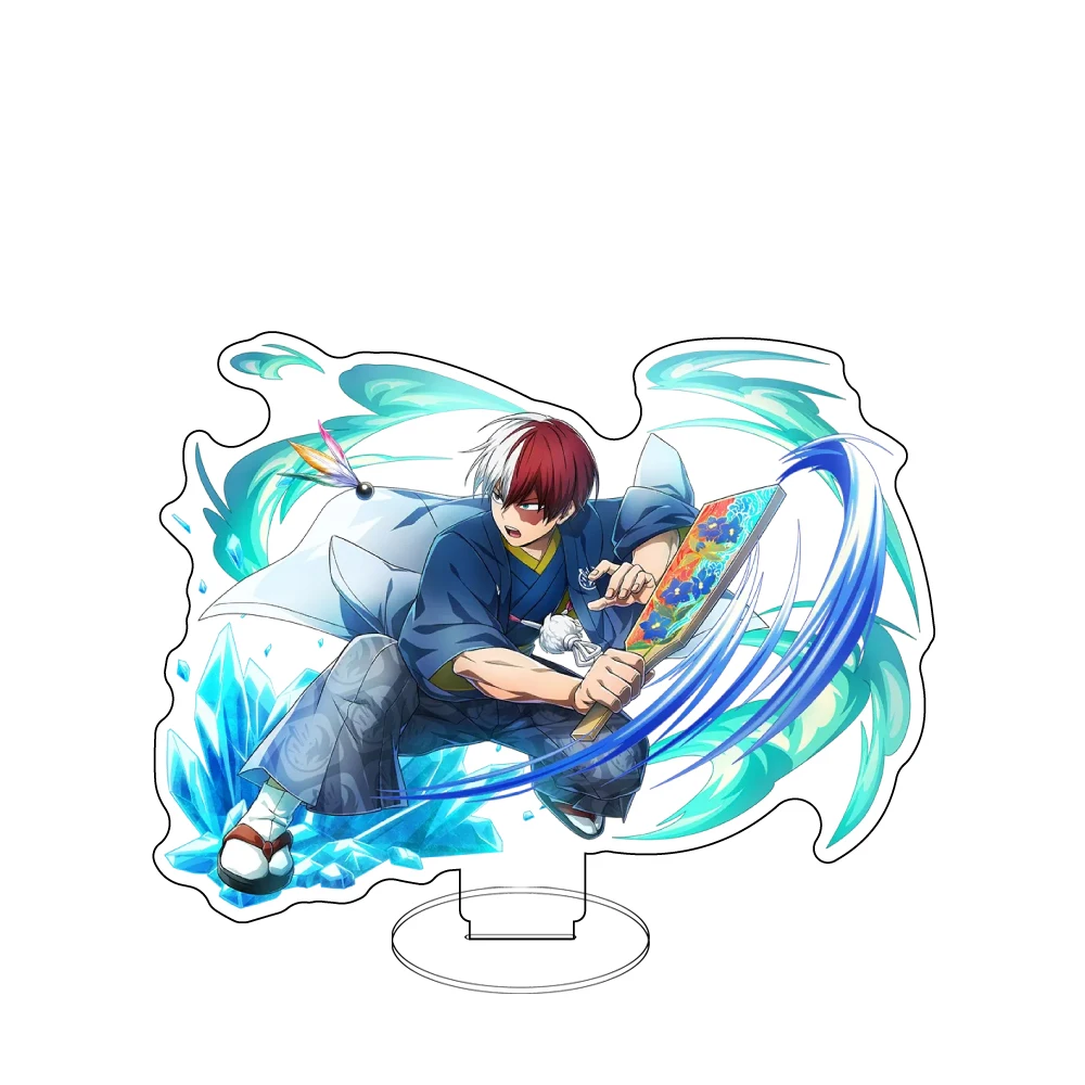 Anime My Hero Academia Sitzende Pose Acryl-Standfigur Charakter-Bank-Serie Ausstellungsfigur, Desktop-Sammlerstück Geschenk für Fans – Detail 2